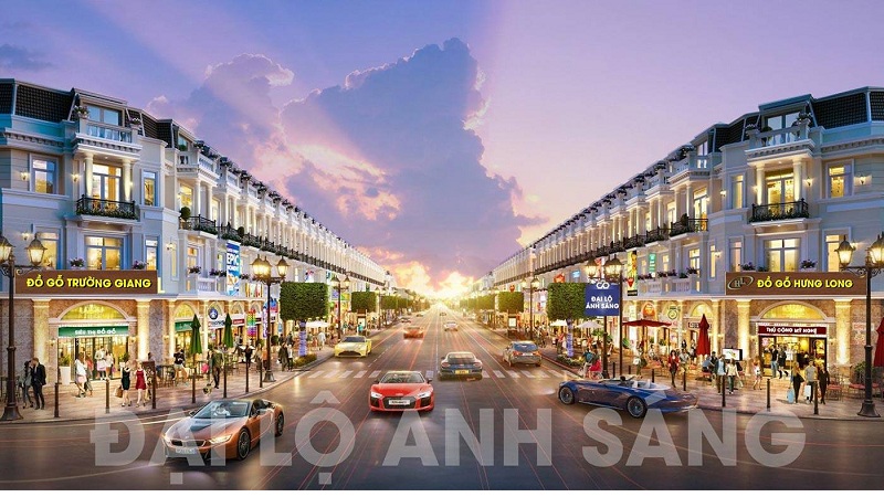 Phối cảnh 1 dự án Bảo Long New City Hương Mạc - Từ Sơn