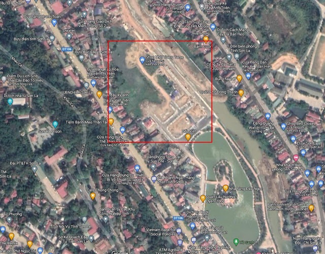 Flycam vị trí dự án TNR Grand Palace Nậm La - Sơn La