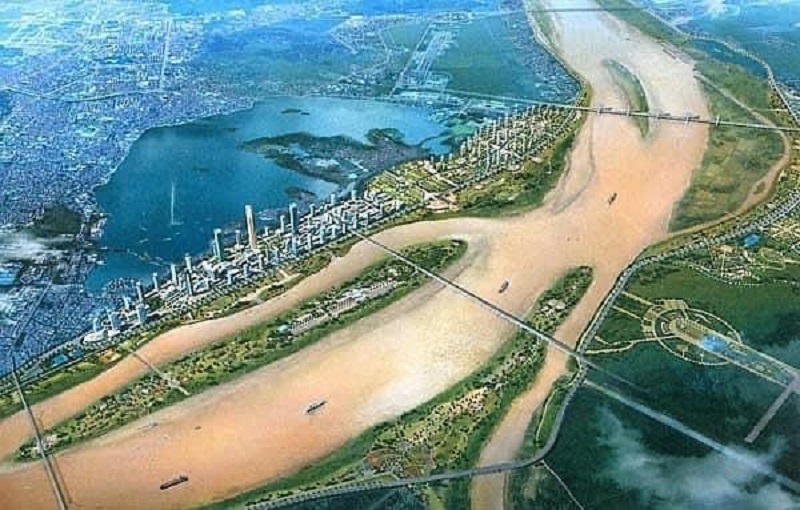 Quy hoạch khu đô thị ven sông Hồng