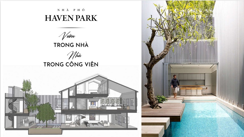 Thiết kế 3D nhà phố Haven Park Ecopark