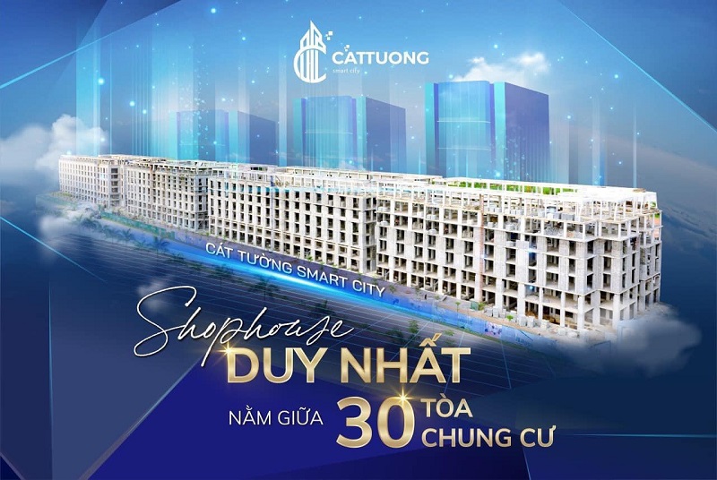 Mở bán Shophouse Cát Tường Smart City Yên Phong Bắc Ninh 2022