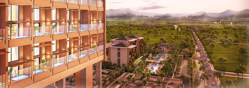 Tầm view tuyệt đẹp dự án Apec Mandala Sky Villas Kim Bôi - Hòa Bình