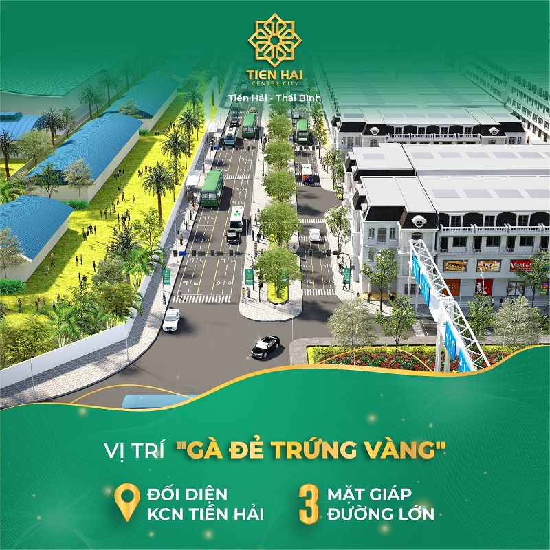 Mở bán dự án Tiền Hải Center City Thái Bình