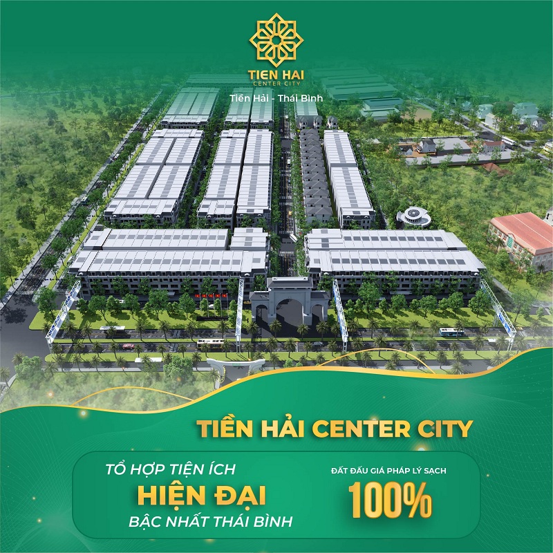 Mở bán dự án Tiền Hải Center City Thái Bình 3