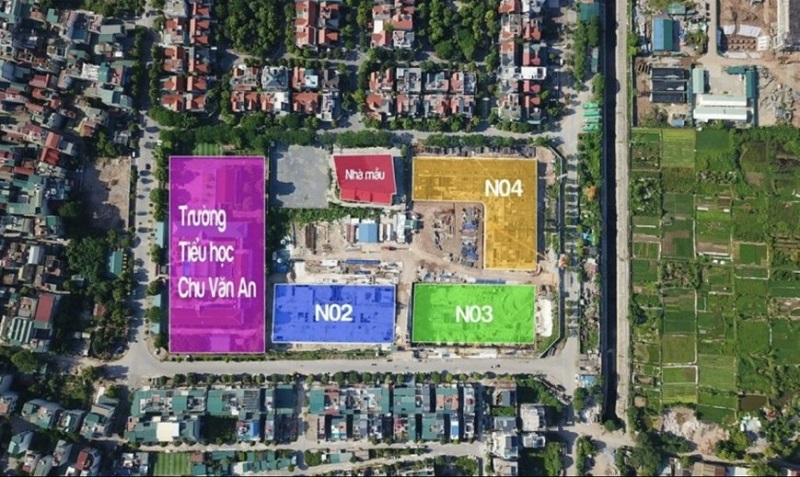 Quy hoạch phân khu dự án Hà Nội Melody Hưng Thịnh - Linh Đàm