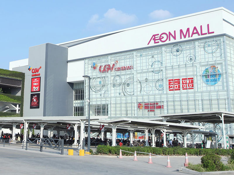 Aeon Mall cạnh dự án The Diamond Point C14 Phúc Đồng - Long Biên