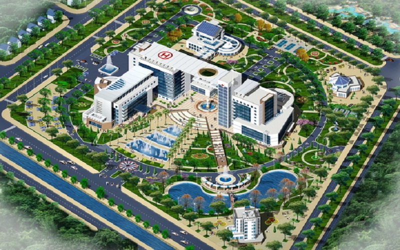 Bệnh viện 700 giường trong khu đô thị Mỹ Trung Nam Định