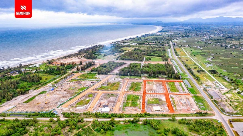Flycam tiến độ thực tế dự án Thanh Long Bay - Kê Gà - Bình Thuận