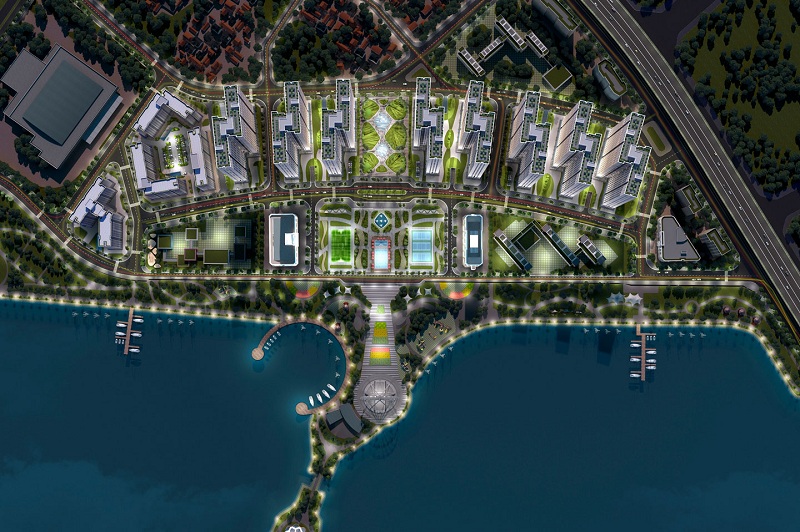 Phối cảnh 6 dự án Eurowindow Lake City Hoàng Mai - Yên Sở