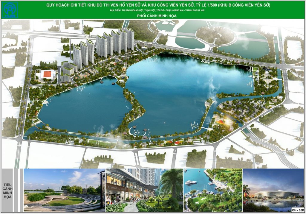 Quy hoạch chi tiết dự án Eurowindow Lake City Hoàng Mai - Yên Sở