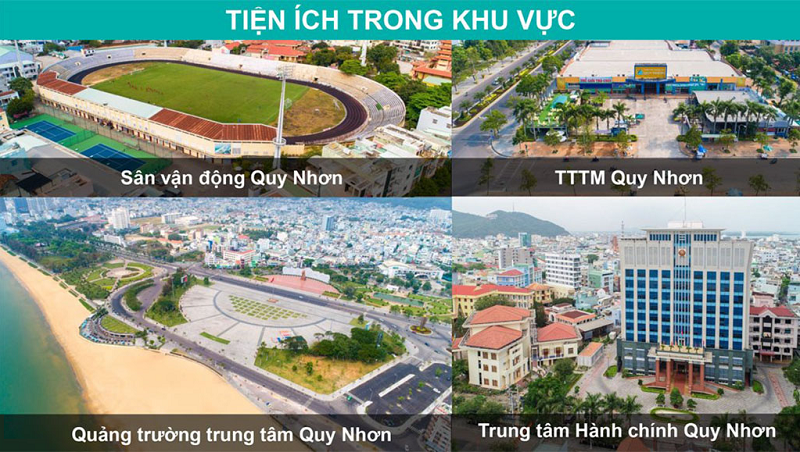 Tiện ích ngoại khu 2 dự án Hải Giang Merry Land Quy Nhơn - Hưng Thịnh Corp