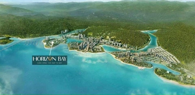 Vị trí dự án liền kề Horizon Bay Hạ Long trên bán đảo 1 khu đô thị Hùng Thắng