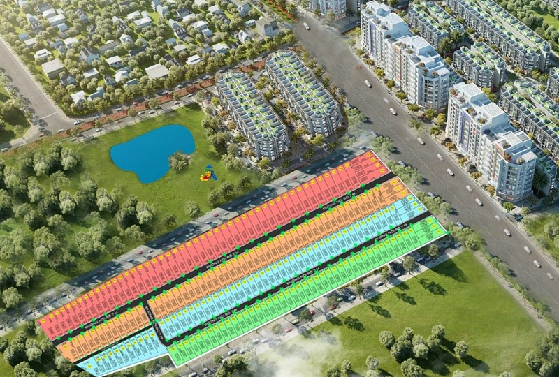 Phối cảnh dự án đất nền Dương Đông New City Phú Quốc