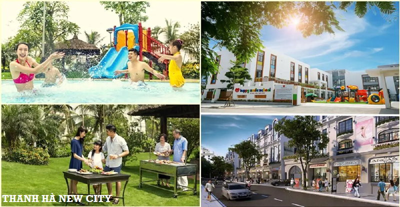Tiện ích dự án khu đô thị Thanh Hà New City Hải Dương