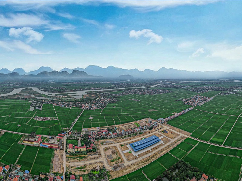 Flycam 3 Khu đô thị Lạc Long - Kinh Môn - Hải Dương