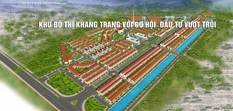 Phối cảnh khu đô thị Thống Nhất - Nam Cường - Nam Định
