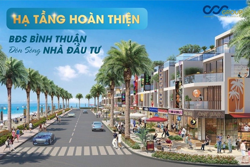 Shophouse dự án đất nền Seaport Vĩnh Tân - Bình Thuận
