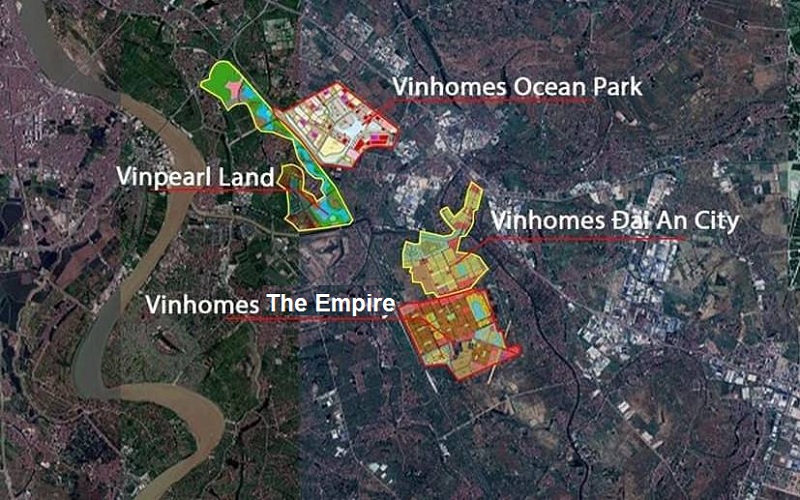 Kết nối dự án Vinhomes The Empire Hưng Yên