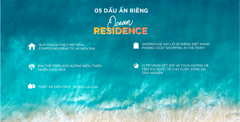 Sự khác biệt phân khu Ocean Residence Novaworld Phan Thiết - Bình Thuận
