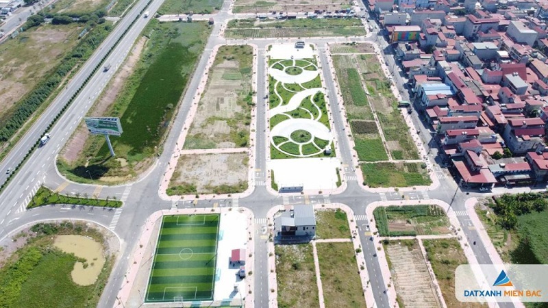 Tiện ích 2 đất nền dự án Long Châu Star Mẫn Xá - Yên Phong đối diện Samsung Bắc Ninh