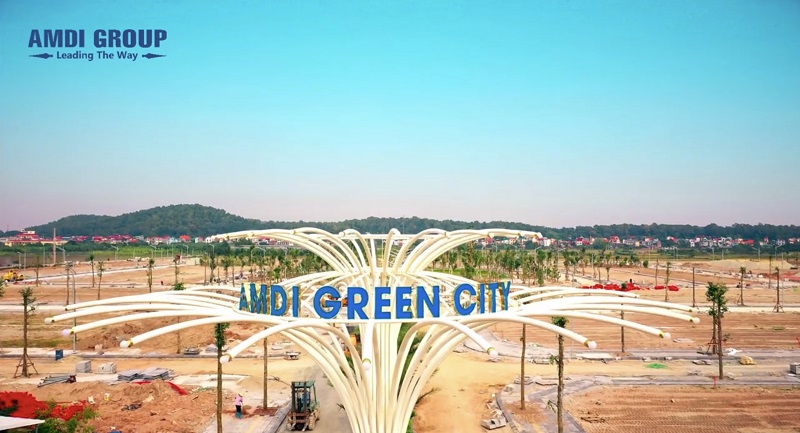 Ảnh thực tế 6 dự án AMDI Green City Tiên Du - Bắc Ninh