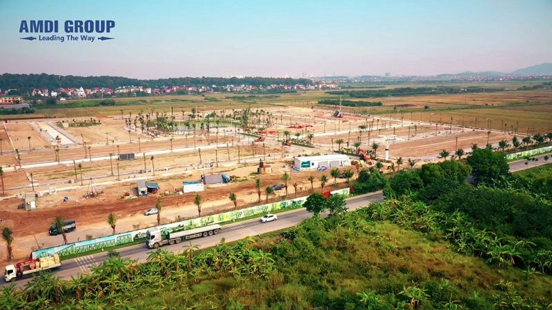 Ảnh thực tế 7 dự án AMDI Green City Tiên Du - Bắc Ninh