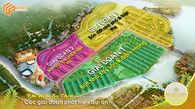 Các giai đoạn phát triển dự án Gami Eco Charm Đà Nẵng