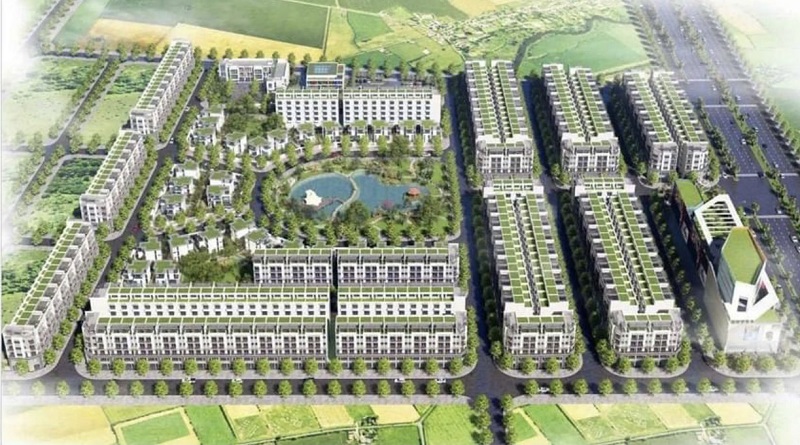 Phối cảnh dự án AMDI Green City Tiên Du - Bắc Ninh