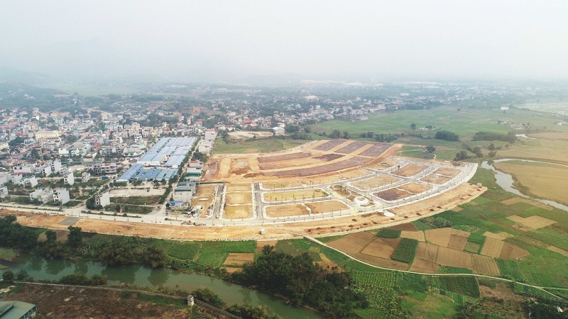 Tiến độ thi công 2 dự án Lương Sơn Riverview tháng 3/2022