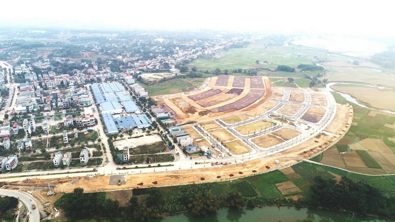 Tiến độ thi công 3 dự án Lương Sơn Riverview tháng 3/2022