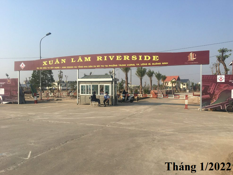 Ảnh thực tế dự án Đất nền Xuân Lâm Riverside Uông Bí - CĐT Tâm Thành Phát