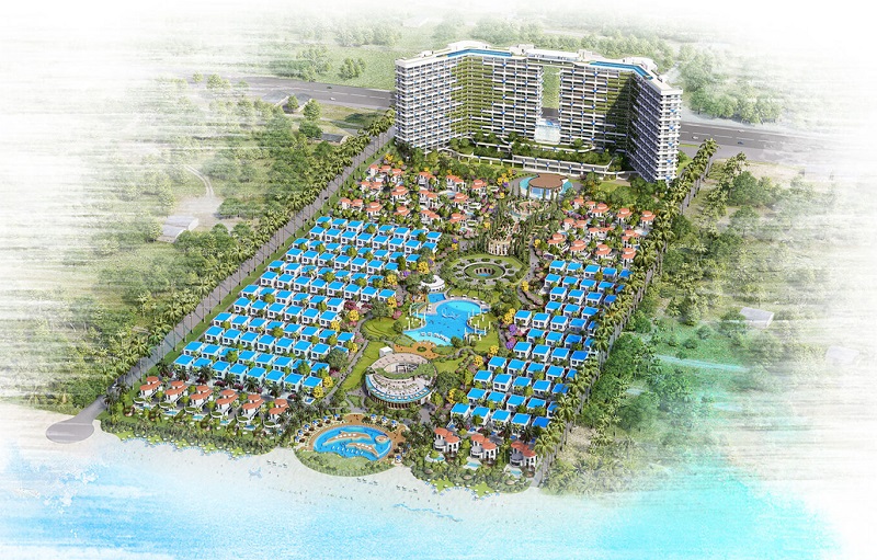Phối cảnh 2 dự án Cam Ranh Bay Hotel & Resort
