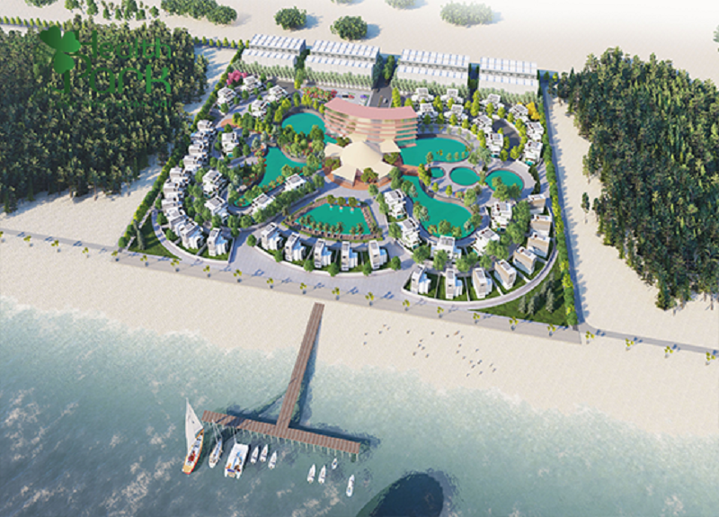 Phối cảnh 2 dự án Health Park Hải Tiến Resort
