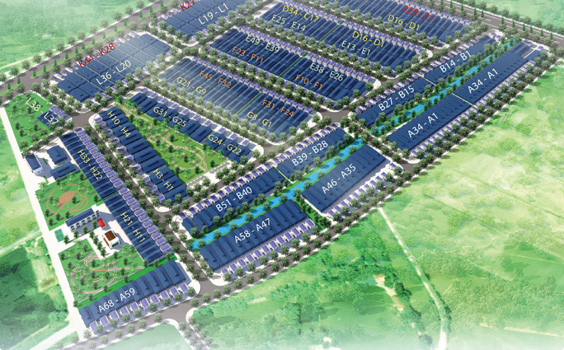 Quy hoạch dự án đất nền Cụm Công Nghiệp Làng Nghề Minh Phương - Yên Lạc - Vĩnh Phúc
