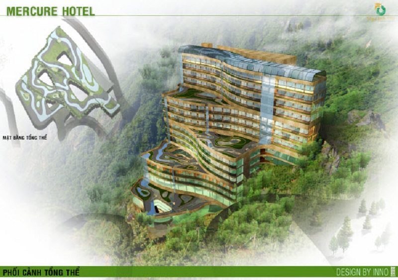 Phối cảnh Condotel Mercure Sapa Jade Hill Resort & Spa