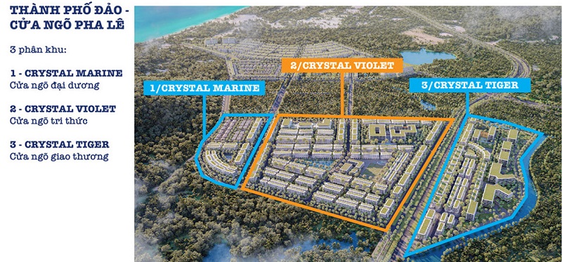 Quy hoạch phân khu dự án Crystal City Meyhomes Capital Phú Quốc