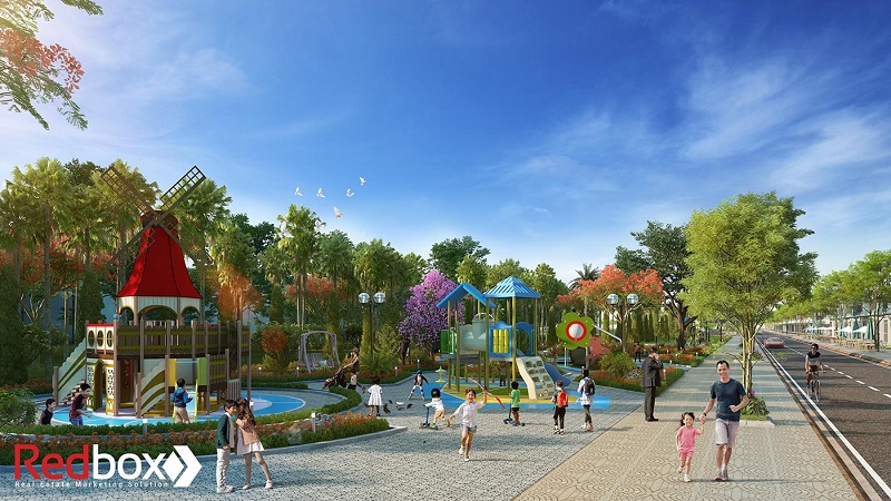 Khu vui chơi trẻ em dự án Mega Royal City Đồng Xoài - Bình Phước