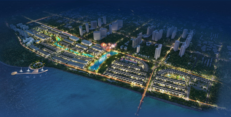 Phối cảnh 3 dự án Khu đô thị Bắc cầu Hàn - Hải Dương