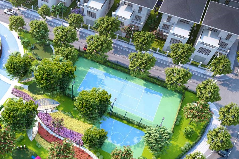 Sân thể thao dự án Mạnh Đức Residence Park Từ Sơn - Bắc Ninh