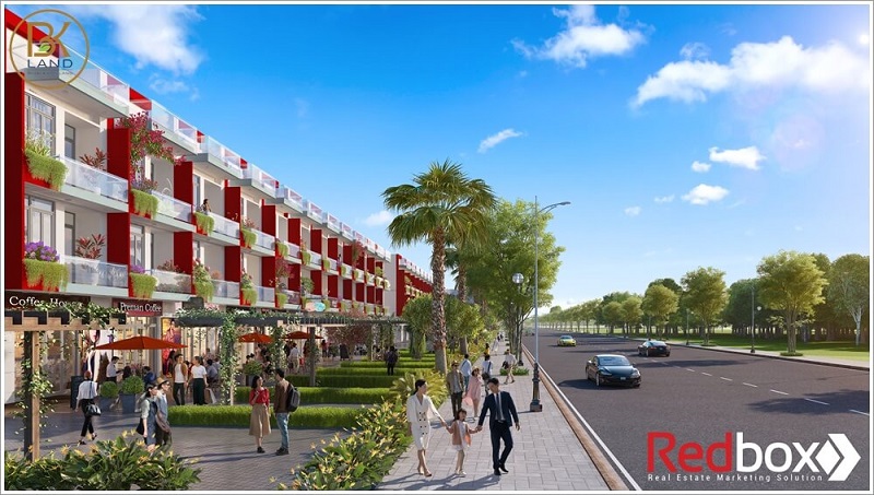 Shophouse 2 dự án Mega Royal City Đồng Xoài - Bình Phước