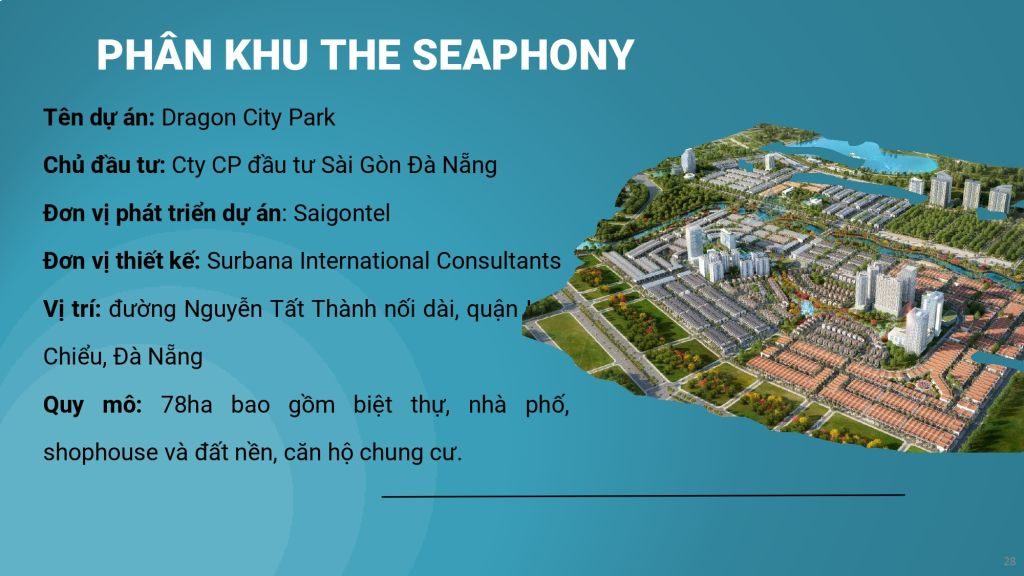 Phân khu The Seaphony dự án Dragon City Park Liên Chiểu - Đà Nẵng