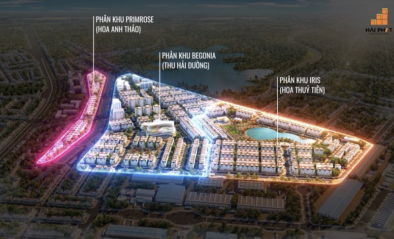 Quy hoạch phân khu dự án HP Naia City Móng Cái - Quảng Ninh