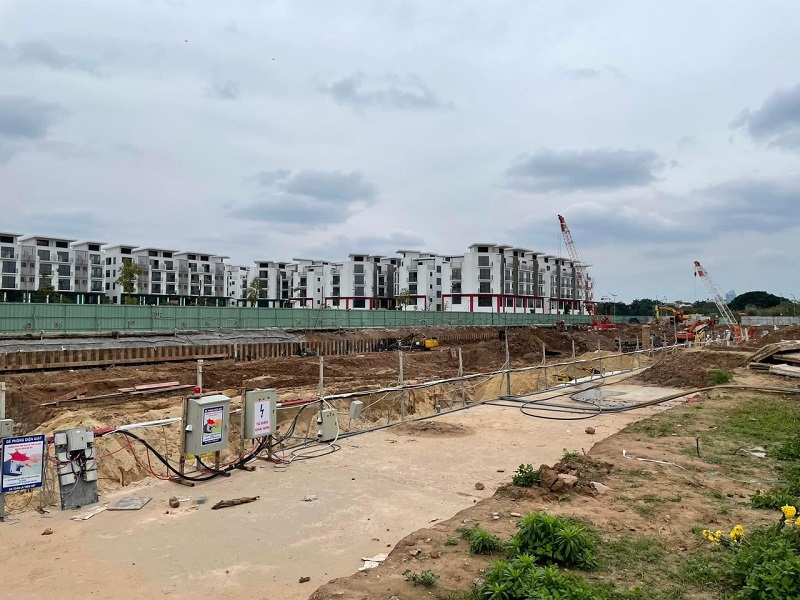 Tiến độ thực tế dự án Imperia River View Khai Sơn - Long Biên MIK