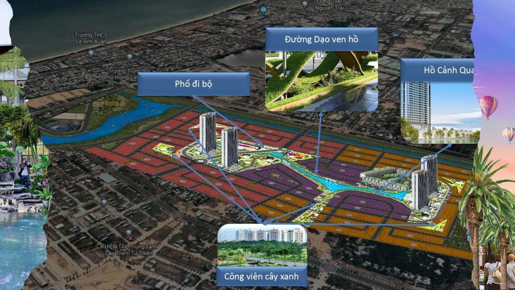 Tiện ích 2 dự án Dragon City Park Liên Chiểu - Đà Nẵng
