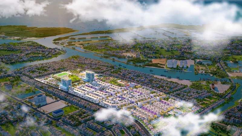 Phối cảnh 3 dự án Era Central City Diêm Điền - Thái Bình