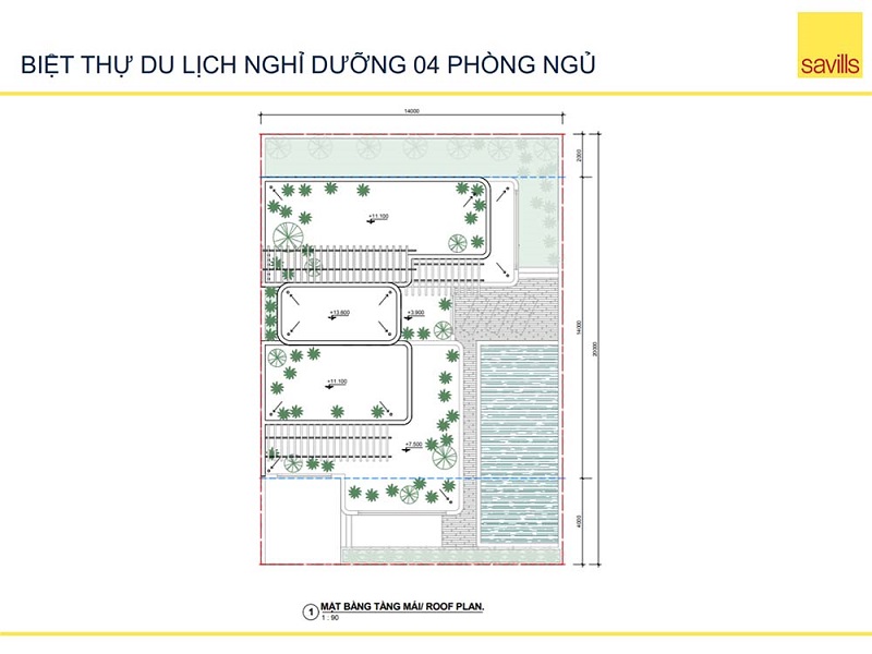 Thiết kế Biệt thự 4PN dự án Thera Premium Tuy Hoà - Phú Yên 3