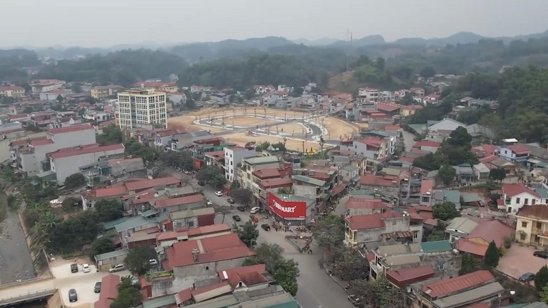 Flycam thực tế dự án Casamony Yên Bái - chủ đầu tư Khát Vọng Việt