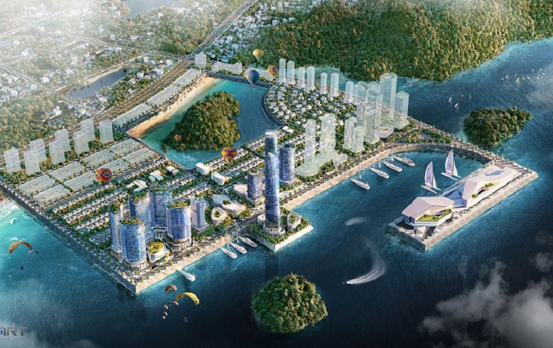Phối cảnh dự án Crystal Holiday Harbour Vân Đồn - Everland