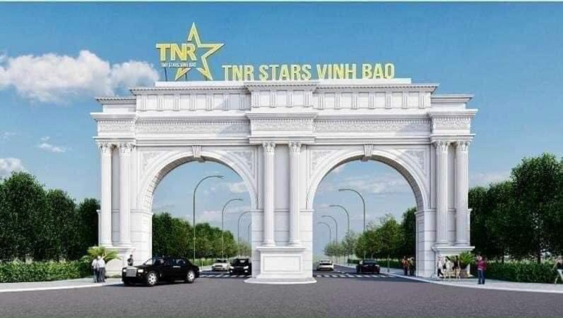 Cổng chào dự án TNR Star Vĩnh Bảo - Hải Phòng