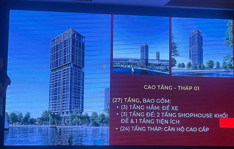 Phân khu cao tầng A dự án Sun Cosmo Residence Đà Nẵng - chân cầu Trần Thị Lý